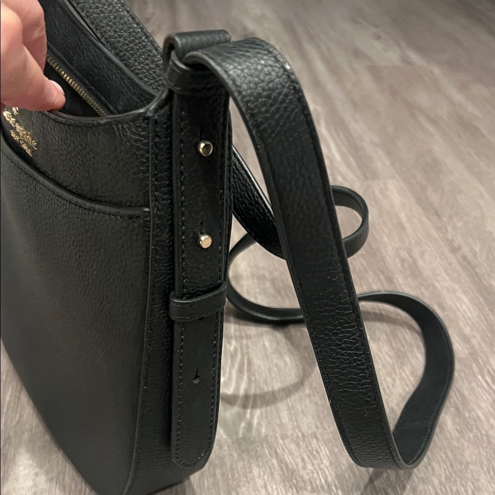 Kate Spade Black Pebbled Crossbody Bag - Picture 5 of 6